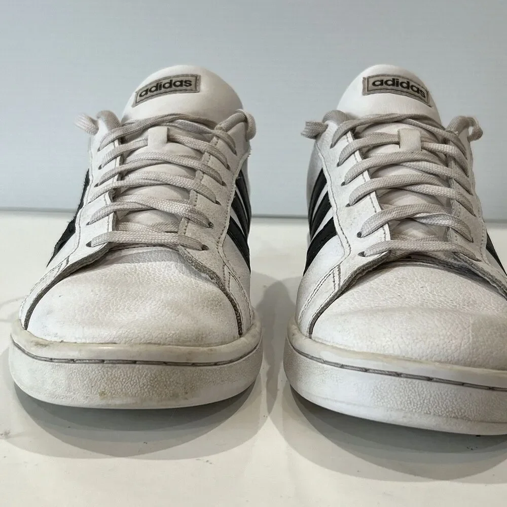 Adidas Mens Grand Court F36392 White Casual Shoes Sneakers Size 12